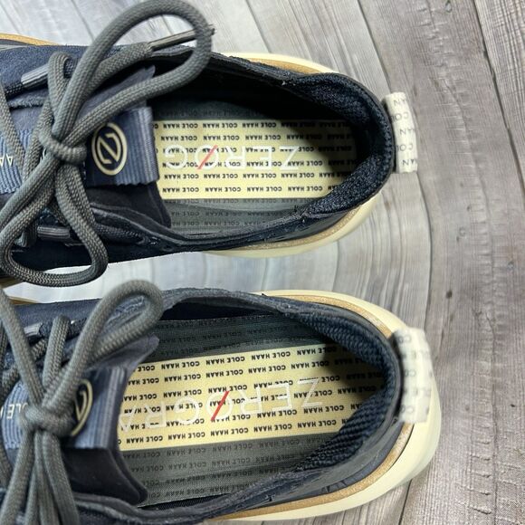 Cole Haan 5.ZEROGRAND Wingtip Oxford Shoes Men's 9W Light Navy C36507 NWOB - Picture 10 of 11